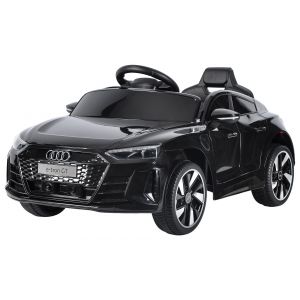 Audi E-tron Gt children's electric car black Electric kids car BerghoffTOYS