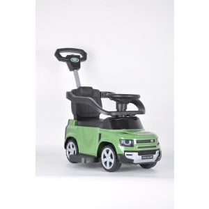 Landrover defender drivable car green with push rod Range Rover kids cars Electric kids car