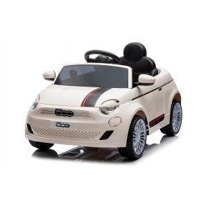 Fiat 500e Electric Kids Car with Remote Control - White Nieuw BerghoffTOYS