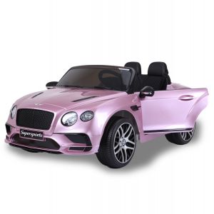 Bentley electric children's car Continental Supersports pink