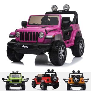 Jeep electric kids car Wrangler rubicon Pink