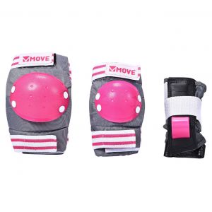 Move skate protection 3-piece pink