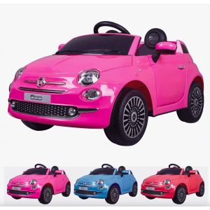 Fiat 500 electric children's car pink Alle producten BerghoffTOYS