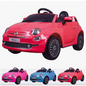 Fiat 500 electric children's car red Alle producten BerghoffTOYS