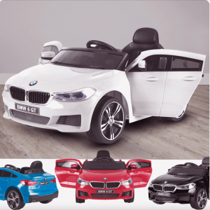 BMW electric kids car 6-series GT white Sale BerghoffTOYS