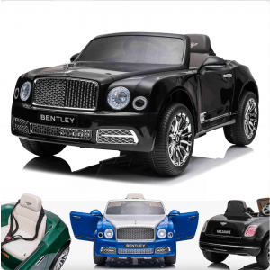 Bentley Mulsanne electric child car black Alle producten BerghoffTOYS