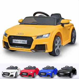 Audi electric kids car TT RS Yellow Alle producten BerghoffTOYS