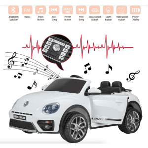 VW electric kids car Dune Beetle white Alle producten BerghoffTOYS