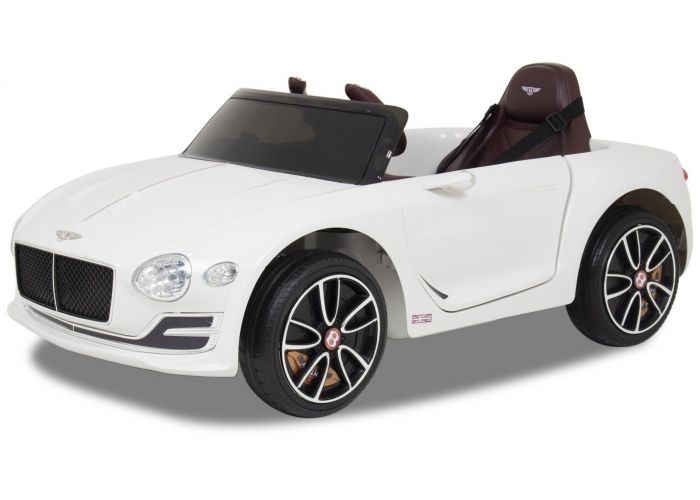Bentley Continental kidscar white side view front view