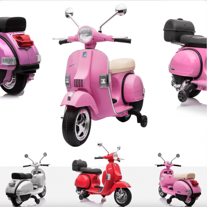 Buy Vespa kids scooter pink -