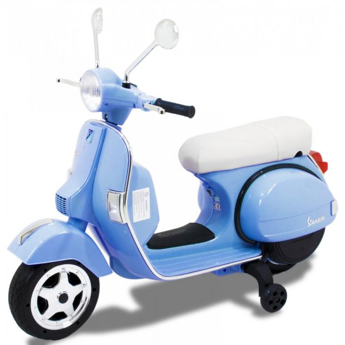 Buy Vespa electric scooter blue - Berghofftoys.us