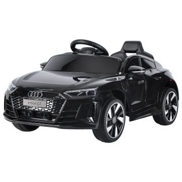 Audi E-tron Gt elektrische kinderauto zwart
