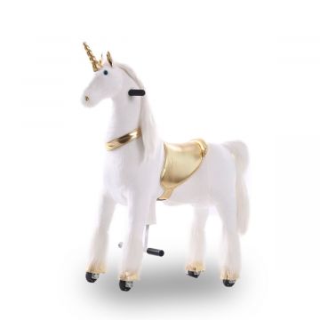 Kijana unicorn rijdend speelgoed regenboog groot