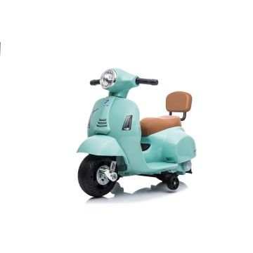 Mini vespa electric children's scooter blue