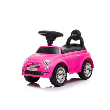 Fiat 500 push car pink