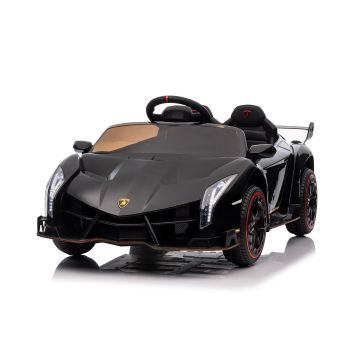 Lamborghini Veneno electric children's car black