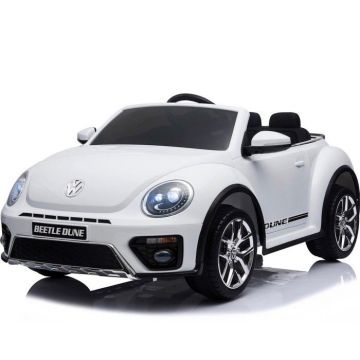 VW electric kids car Dune Beetle white