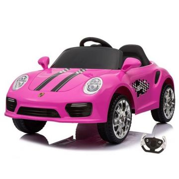 Speedy Porsche Style kidscar pink front view