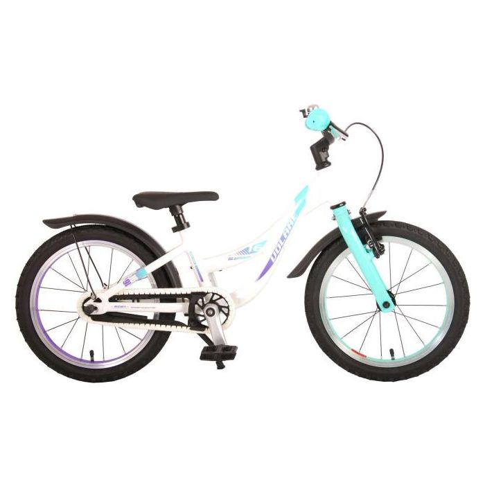 Buy Volare Glamor Kids Bicycle Girls 16 inch Mother Pearl Mint Green Prime Outdoortoys4kids.com