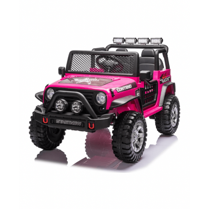 værdighed tilfældig tommelfinger Buy Jeep electric kids car Startnow pink - Berghofftoys.us